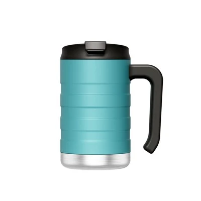 16oz vakuově izolovaný hrnek na kávu s uchem